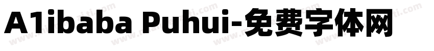 A1ibaba Puhui字体转换
